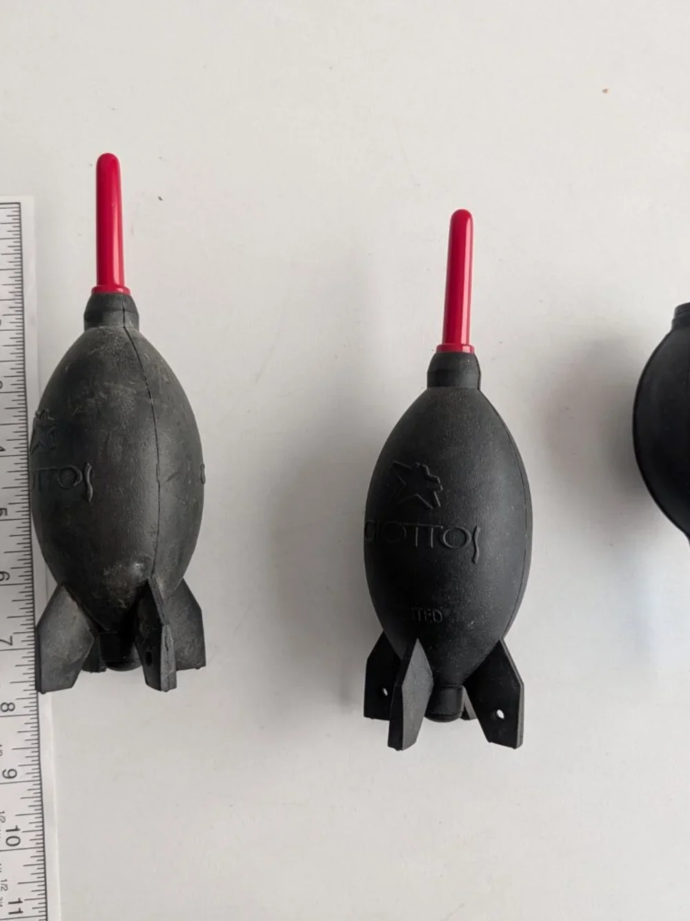 set of 3 PRO Rubber Rocket Air Blower Dusters for DSLR Came